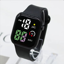 LED Digital Electronic Watch Teen Adult Boys Girls LED Watches Sports Waterproof