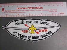 Boy Scout OA 499 White Feather