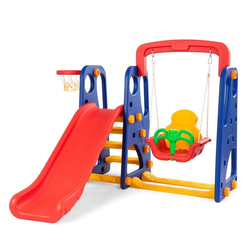 Toddler slide and - 3, in