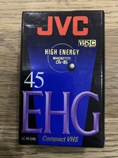 BLANK JVC 45 EHG MAGNETITE VHS