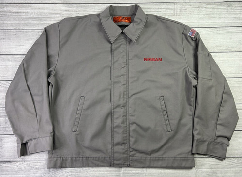 Nissan red kap bomber jacket - kap,