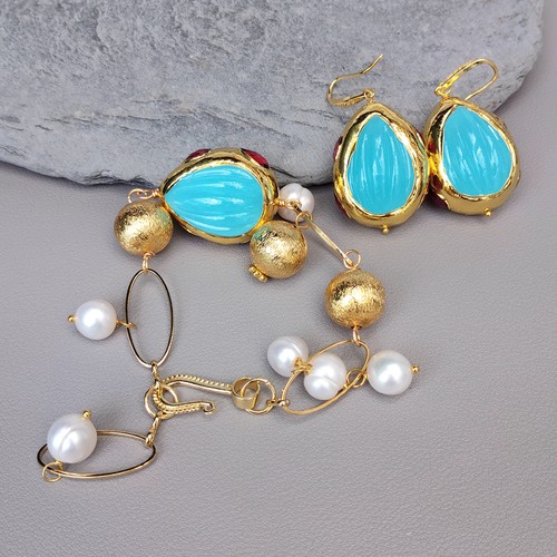 Rel white potato pearl blue - rel,