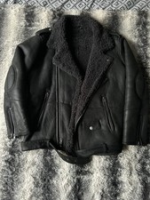 Unisex BLK DNM 100%Shearling Jacket Size Medium