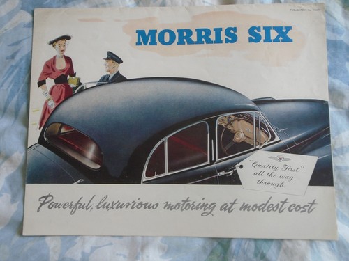 Morris six brochure - morris, aug