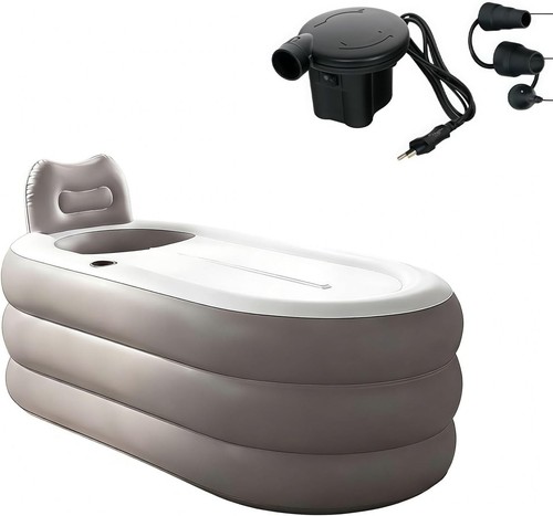 Inflatable bathtub cushion cup - inflatable,