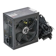 650W PSU ATX PC Power Supply Unit Quiet 120mm Fan PCI-E SATA Vida Black