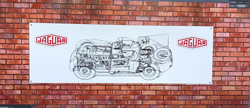 Jaguar type xkss - xkss, cutaway