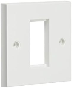 Modular faceplate white - modular,