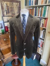 Gieves & Hawkes of Savile Row Green Velvet Single Breasted Jacket
