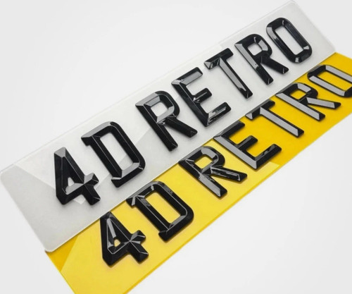 Number plate premium quality - number,