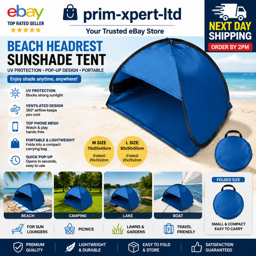 Pop tent sun shelter - up,