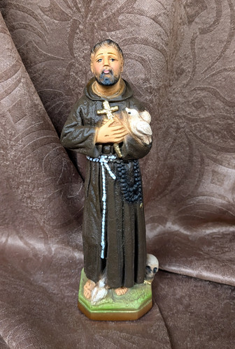 Vintage francis statue 8 - francis,