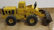 Tonka Wheel Loader Dump Truck Front Loader Dumper 1970s Tin Toy Vintage Mighty