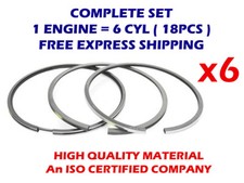 6cyl Piston Rings Set 81mm STD