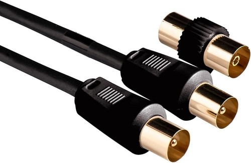 Coaxial arial lead - tv,