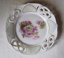 Antique Porcelain Ribbon Plate