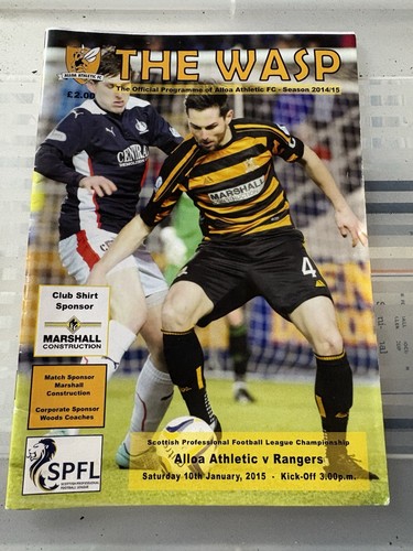 Alloa athletic rangers - athletic,