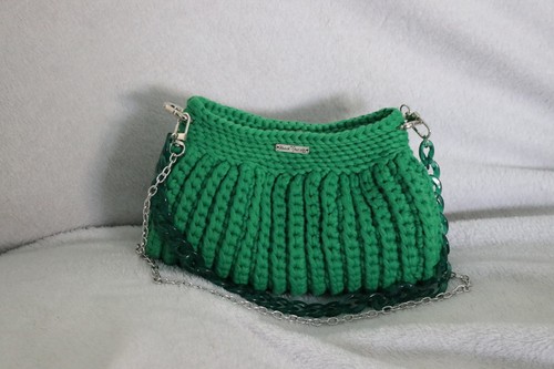 Crochet bag handmade - bag,