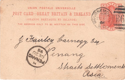 Post card straits - qv,
