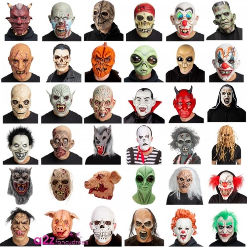 Mens halloween masks full head - mens,
