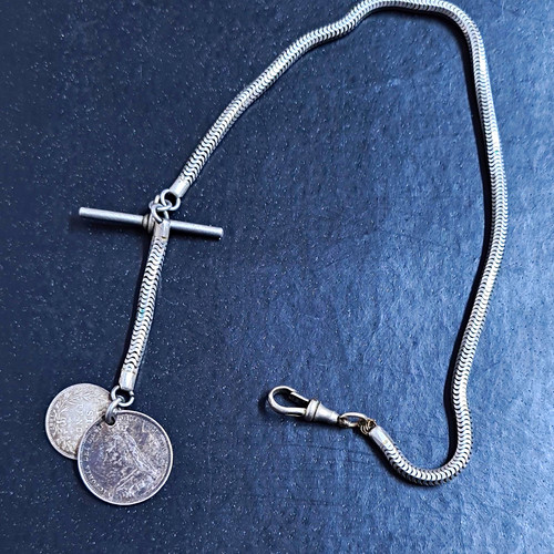 Albo silver pocket watch - pocket,