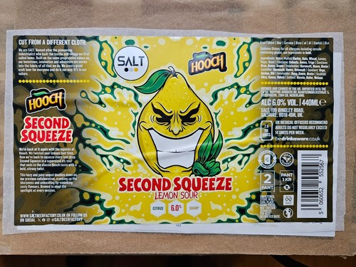 Craft beer can - , salt