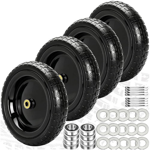 Durable flat tires for - 13",
