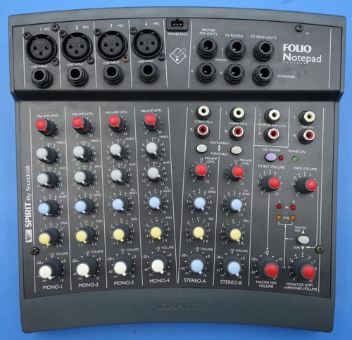 Soundcraft spirit folio - soundcraft,