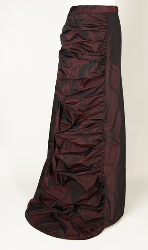 Edwardian style bustle skirt - skirt, '