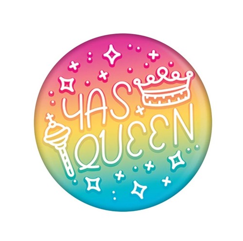 Large yas queen 31mm button - large,