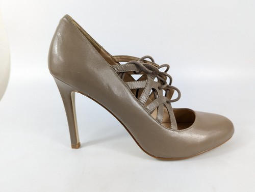 Nine west leather high heel - nine,