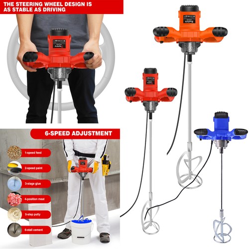 Electric gear mixing drill - 6,