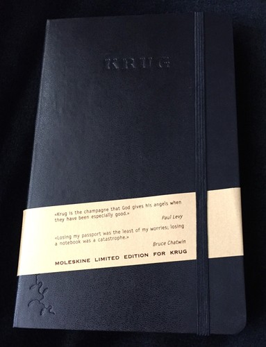 Krug champagne moleskine - champagne,