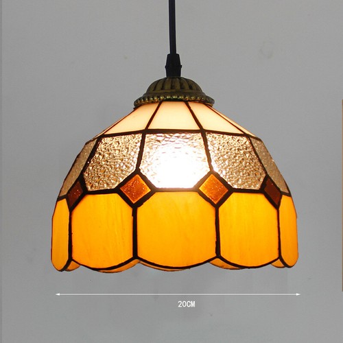 Stained glass ceiling light - glass,