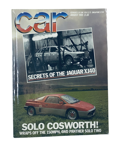 Car magazine august 1985 - car,