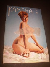1960's glamour models HARRISON MARKS KAMERA MAGAZINE No 55 RUSTY GAYNOR