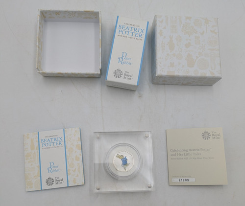 Royal mint 50p silver proof - mint,