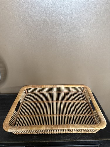 Vintage rattan tray artek - vintage,