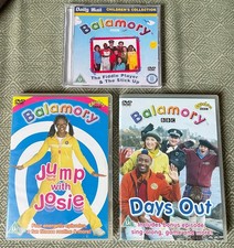 3 BALAMORY DVDS JUMP WITH