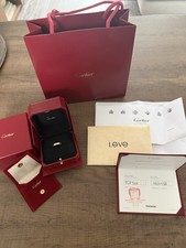 Cartier Love Ring 18ct Yellow