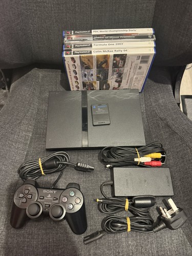 Sony playstation slim black - sony,