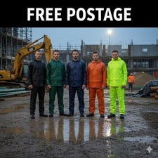 SUPERTOUCH Hi-Viz VIS PVC Rain