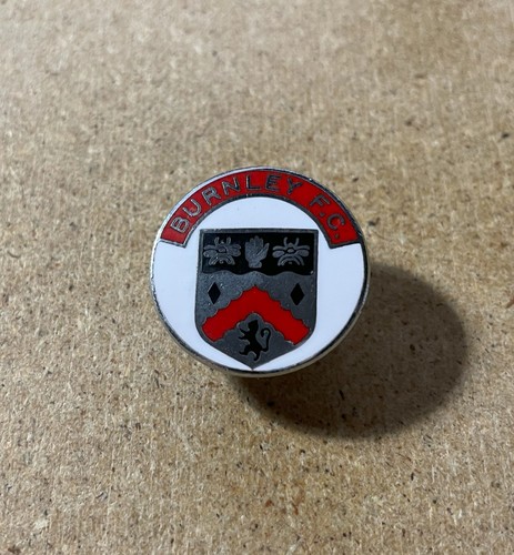 Burnley rare enamel football - rare,