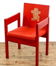 Vintage 1969 Investiture Chair & Official Programme – Prince of Wales now King