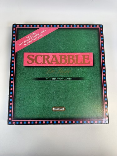 Vintage scrabble deluxe - vintage,