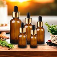 Glass Dropper Bottles Blue