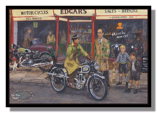 Ajs silver streak bsa sloper - ajs, &
