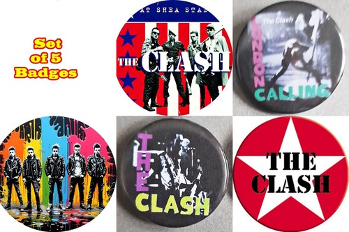Badge set the clash - badge,