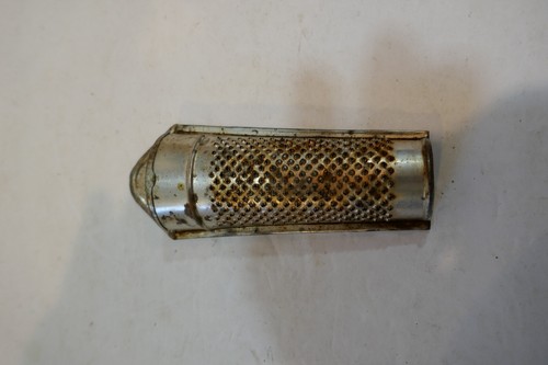 Vintage tin nutmeg spice - tin,