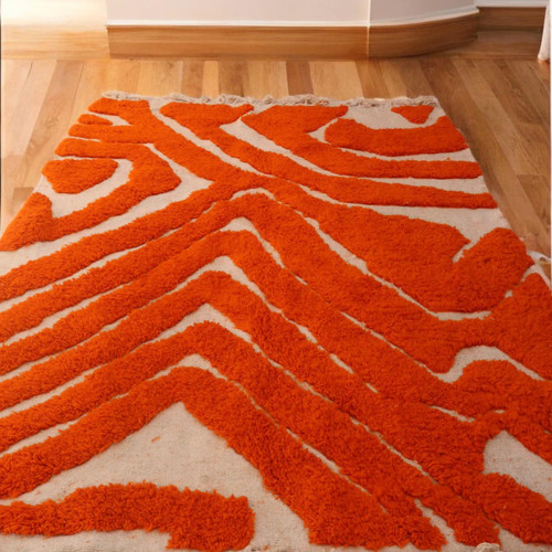 Moroccan berbewool rug - moroccan,